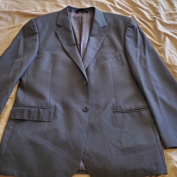 48L Baroni Couture Grey Super150s 100% Wool - Picture 3 of 7